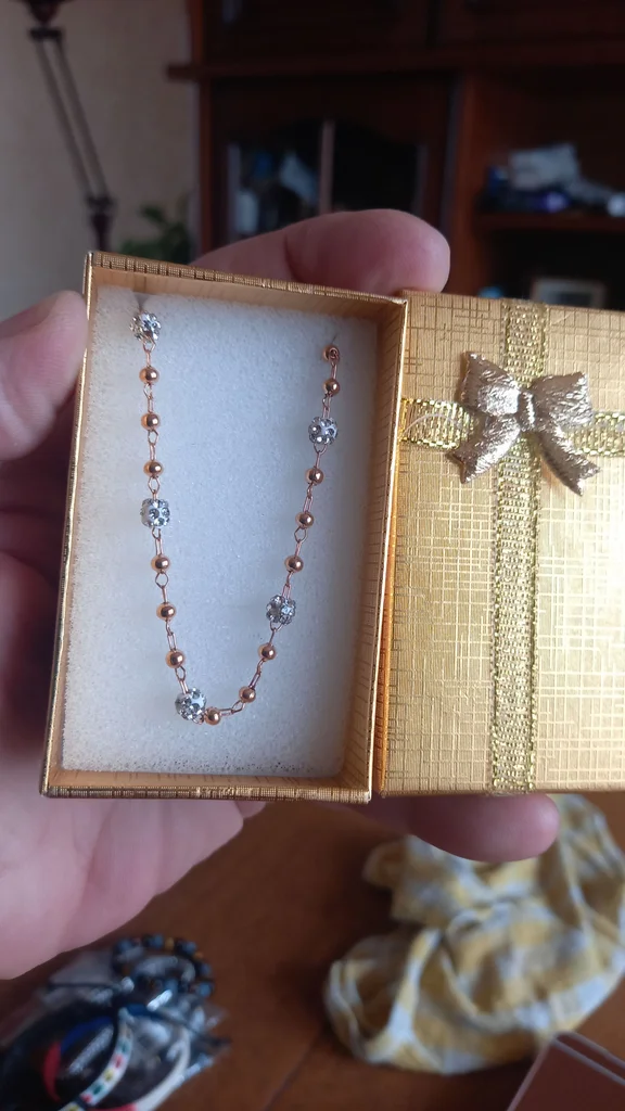Collier avec strass – photo 3